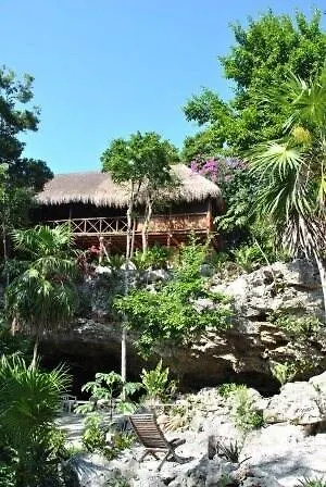 Palapa Con Cenote Privado Apartment *